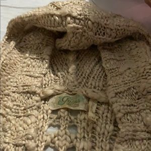 Guess cropped hoodie sweater